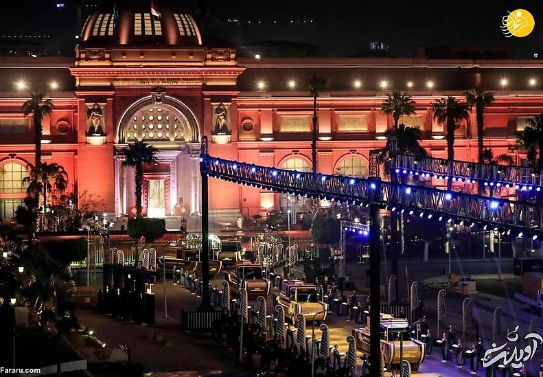 (تصاویر) رژه فرعونهای مومیایی